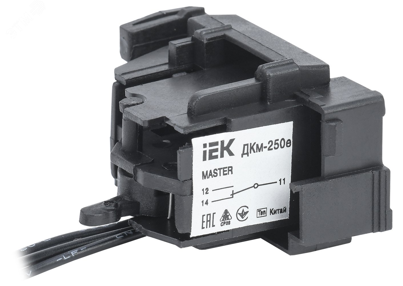 Контакт дополнительный ДКм-250е (ДКм-35) для ВА88-35 MASTER с электронным расцепителем SVA31D-DK-1-02 IEK