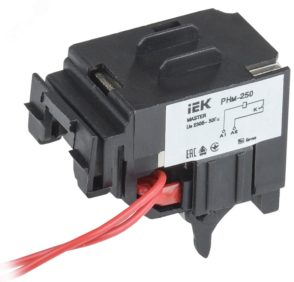 Изображение товара Расцепитель независимый РНм-250 РНм-35 220В MASTER электромагнитный