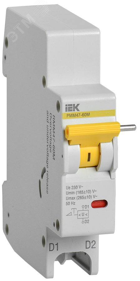 Изображение товара Расцепитель минимального и максимального напряжения RMM47-60М для ВА47-60М, IEK