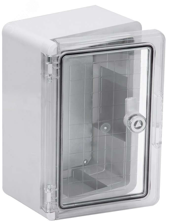 Изображение товара Корпус пластиковый ЩМПп 300х200х130мм с прозрачной дверью IP65