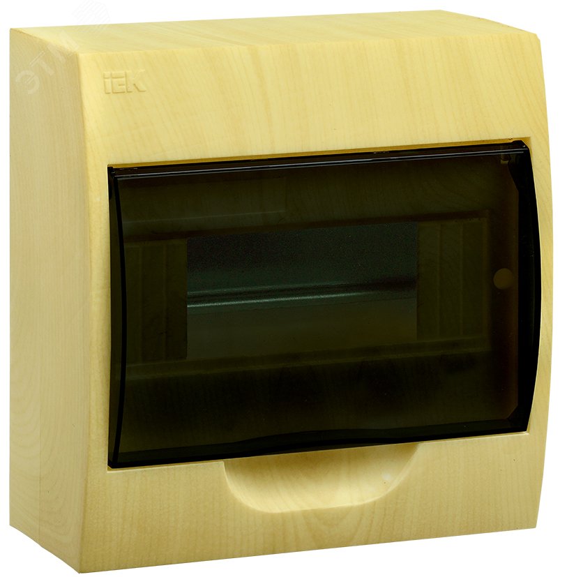 Изображение товара Корпус модульный пластиковый навесной ЩРН-П-8 IP41 сосна IEK