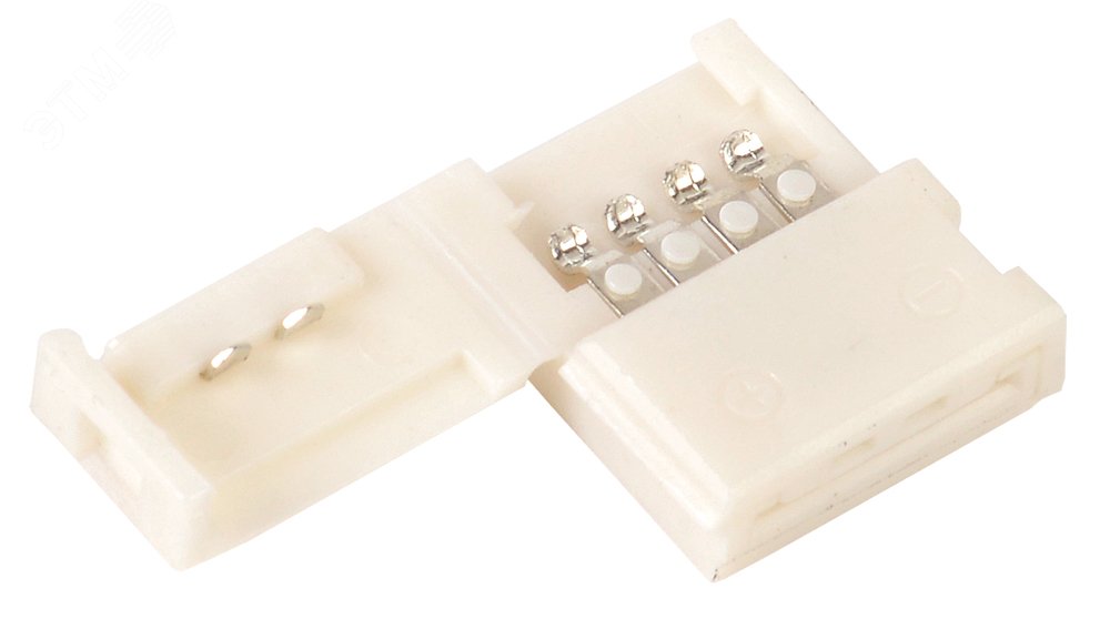 Изображение товара Коннектор RGB 10мм для светодиодных лент (3 шт) IEK без пайки