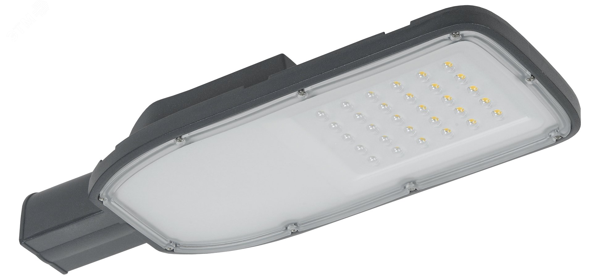 Светильник светодиодный ДКУ 1004-50Ш 5000К IP65 серый LDKU1-1004-050-5000-K03 IEK - превью 2