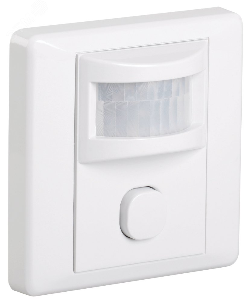 Изображение товара Датчик движения ДД 029 белый 600 Вт IP20 120 градусов 9 м монтаж скрытый