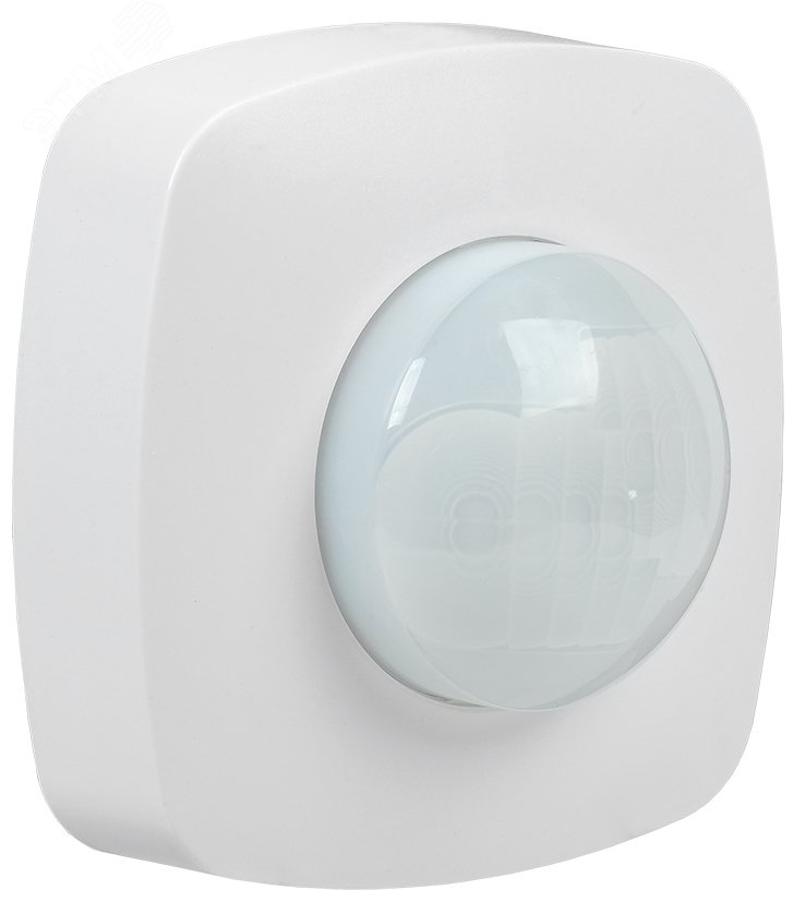 Изображение товара Датчик движения ДД 022 белый 2000 Вт 360 градусов 20м IP20 IEK