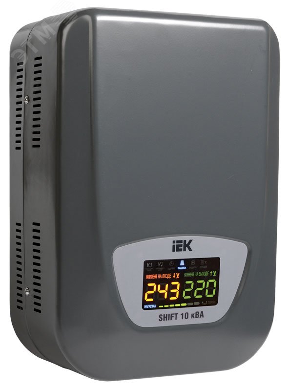 Стабилизатор напряжения настенный серии Shift 10 кВА IVS12-1-10000 IEK