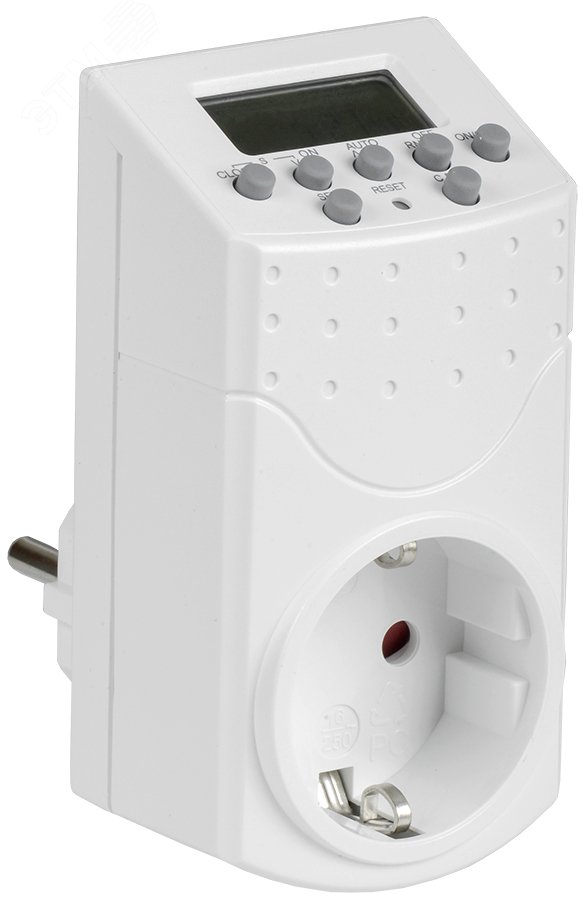 Изображение товара РТЭ-1 Розетка-таймер электр недельный 16А IP20 автоматизация