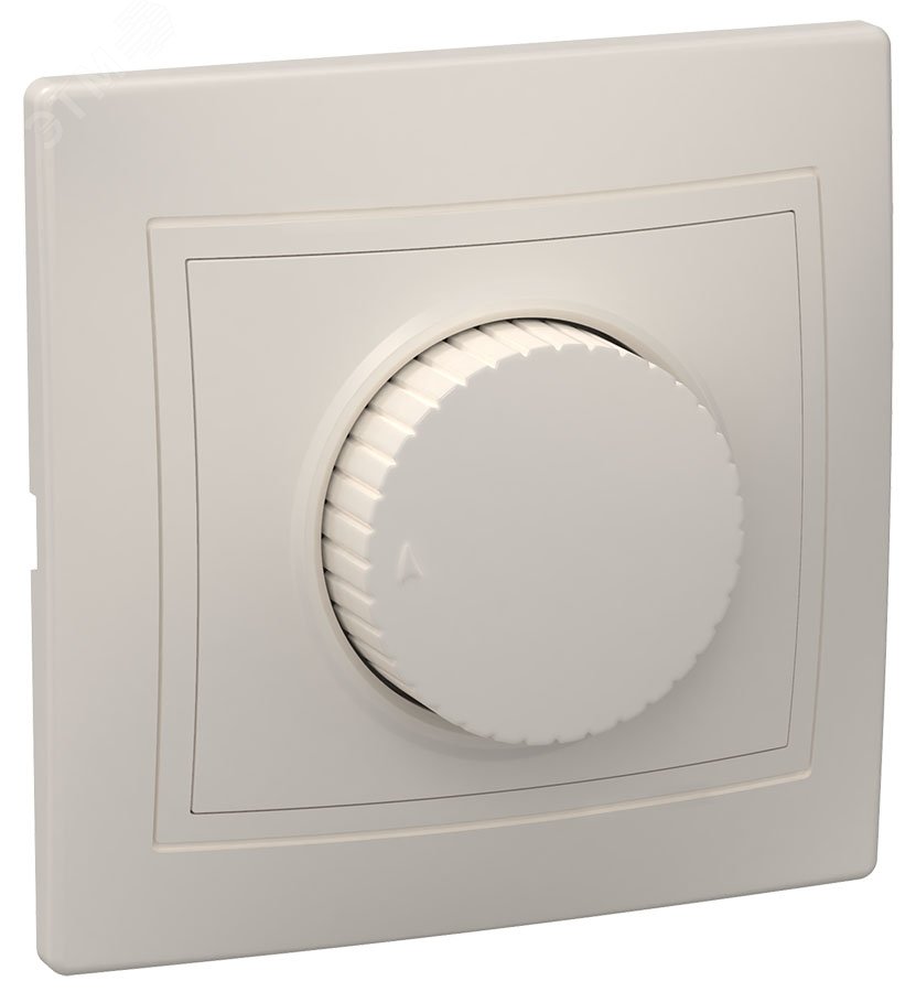 Изображение товара KVARTA Светорегулятор поворотный 400Вт ВСР10-1-0-ККм кремовый