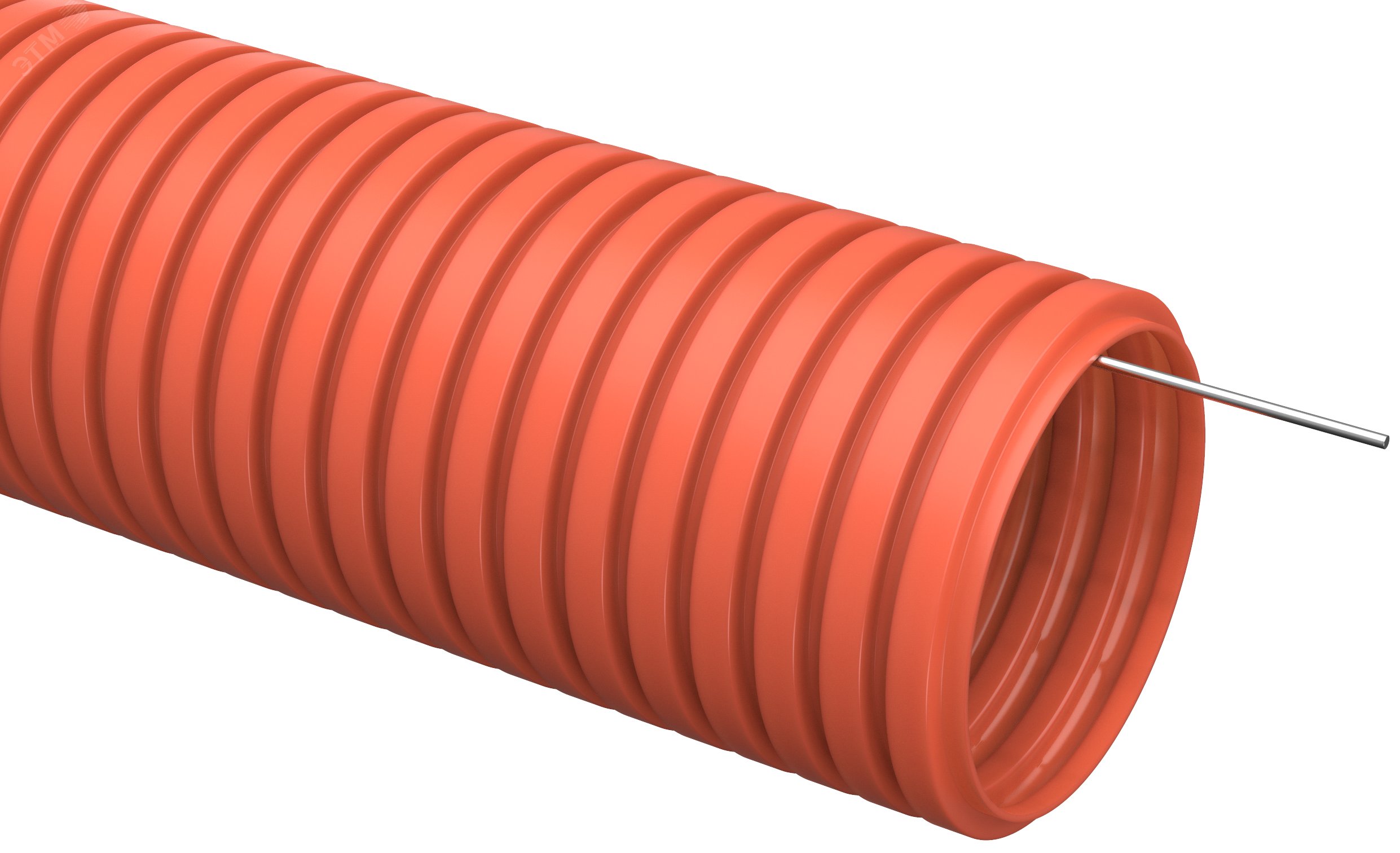 Труба гофрированная ПНД d20 с зондом оранжевая (50м) CTG20-20-K04-050 IEK