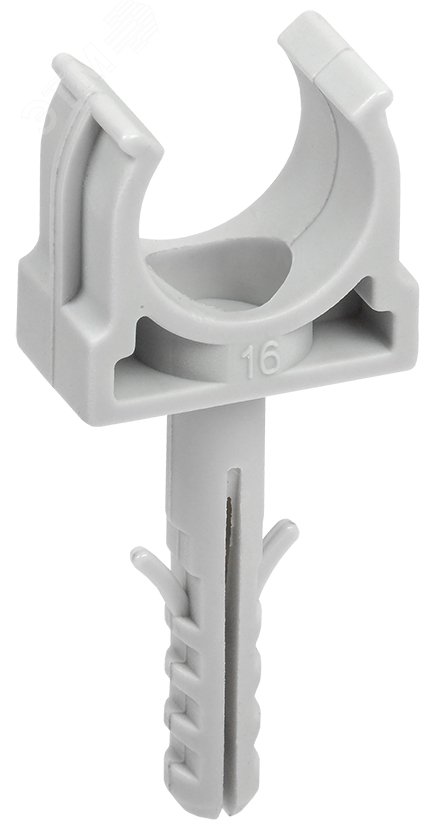 Изображение товара Держатель с защелкой и дюбелем CT16 (без винта) (шт)