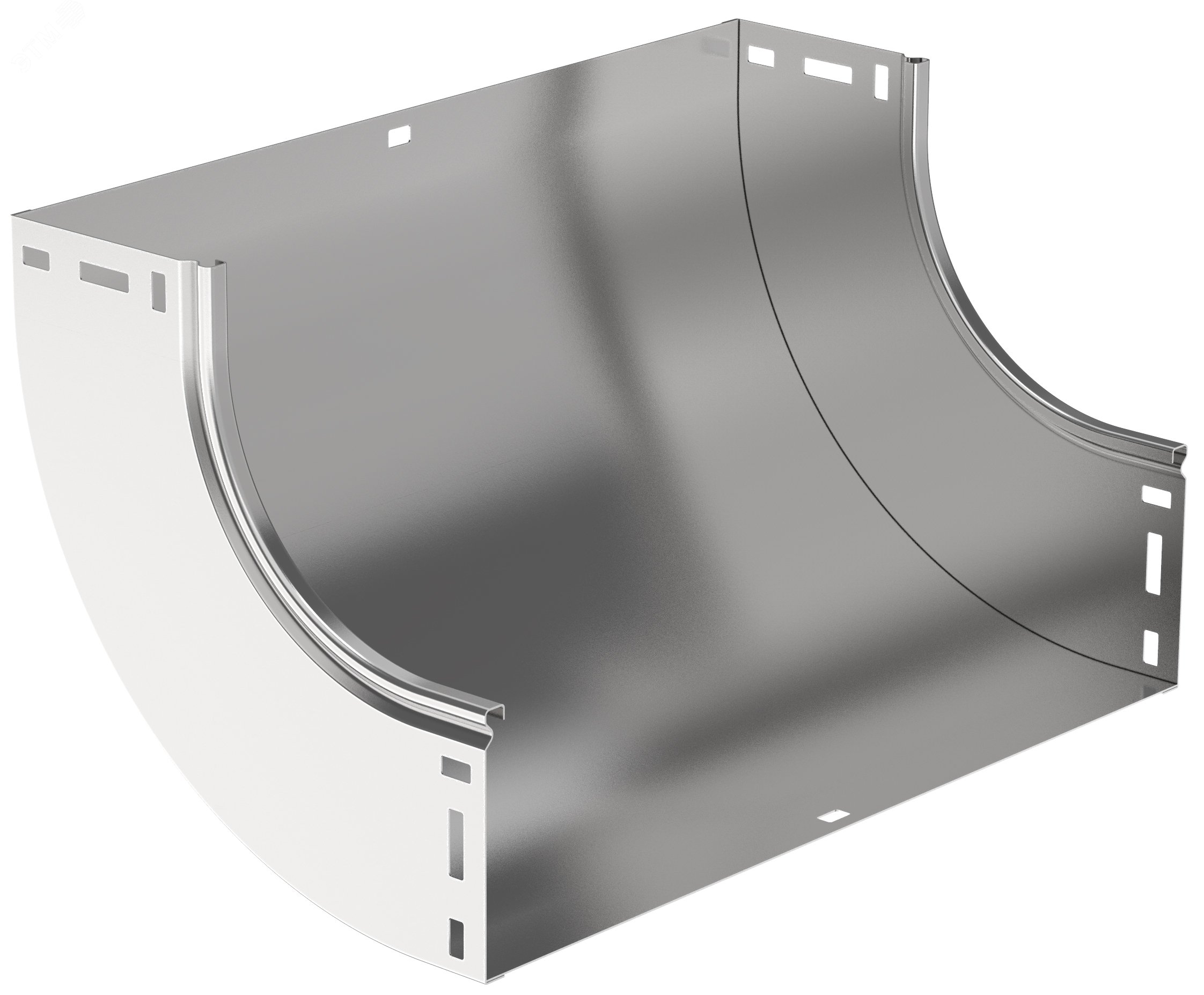 Изображение товара Поворот плавный 90 градусов тип В10 ESCA 100х400 мм от IEK для кабельных систем