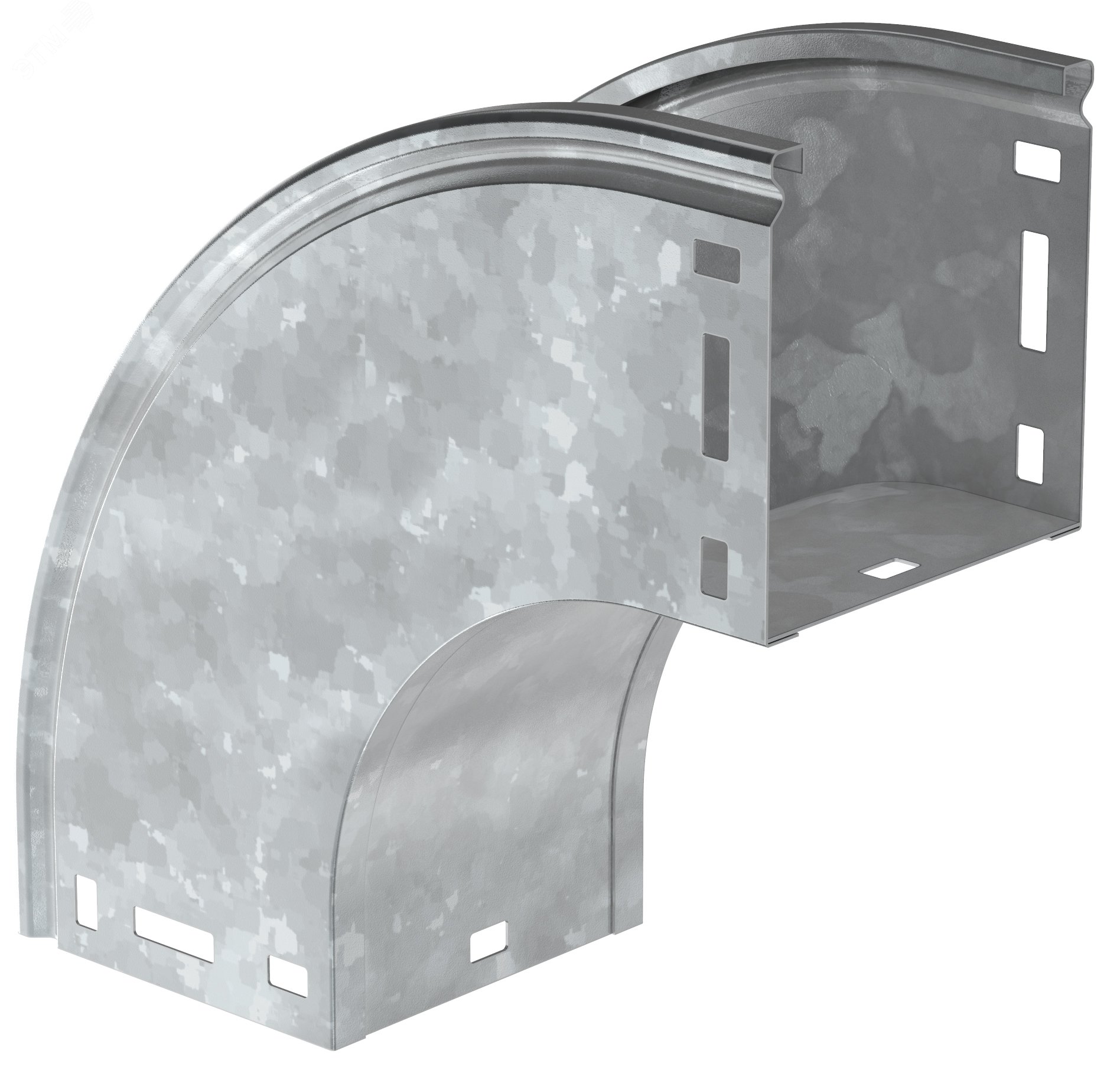 Изображение товара Поворот плавный 90 градусов В20 ESCA 80х100 мм HDZ для кабельных трасс