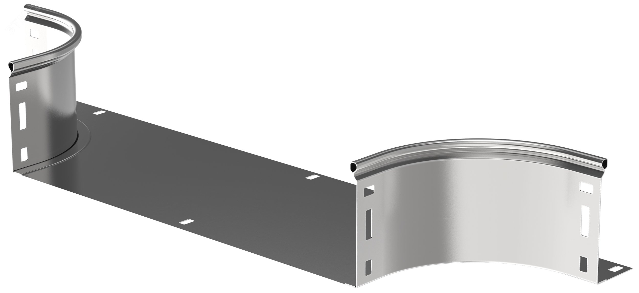 Изображение товара Отвод Т-образный плавный тип Г01 ESCA 100х400 мм IEK для кабельных систем