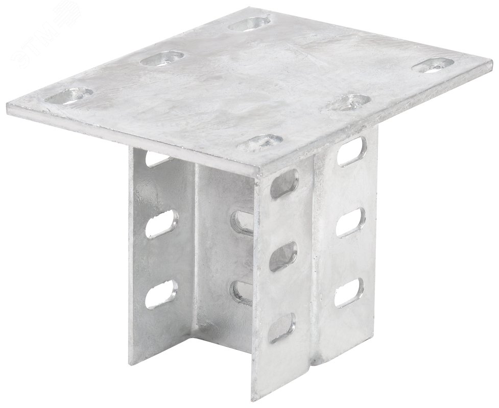 Изображение товара Кронштейн потолочный двойной 110 горячеоцинкованный для кабельных трасс