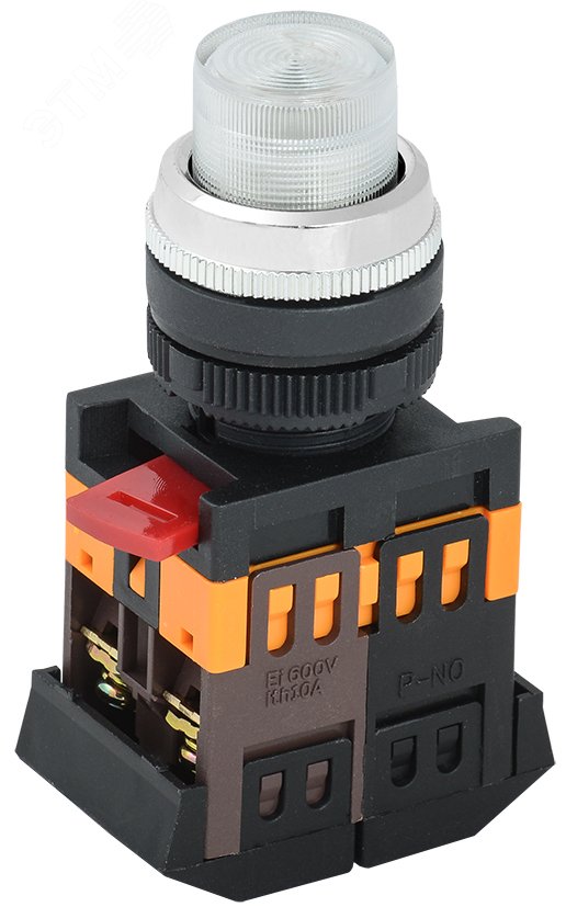 Изображение товара Кнопка ABLFP-22 прозрачная неон 1з+1р (шт)