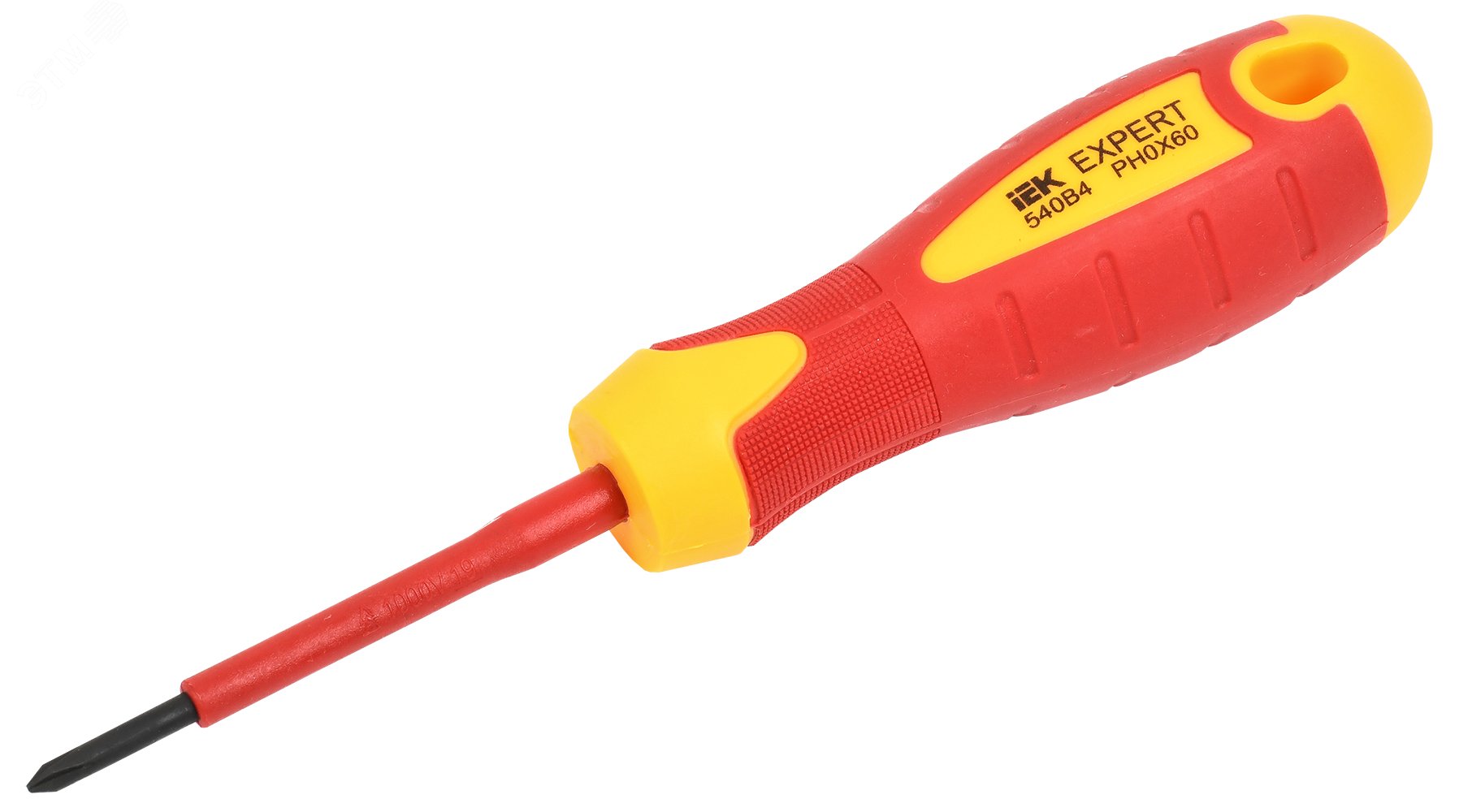 Изображение товара Отвертка крестовая Expert Ph0х60мм 1000В (шт)