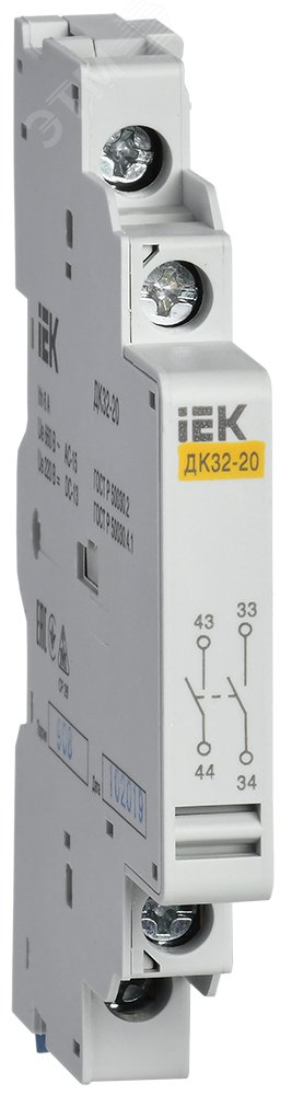 Контакт дополнительный к ПРК 2з ДК32-20 артикул DMS11D-AU20 IEK ...