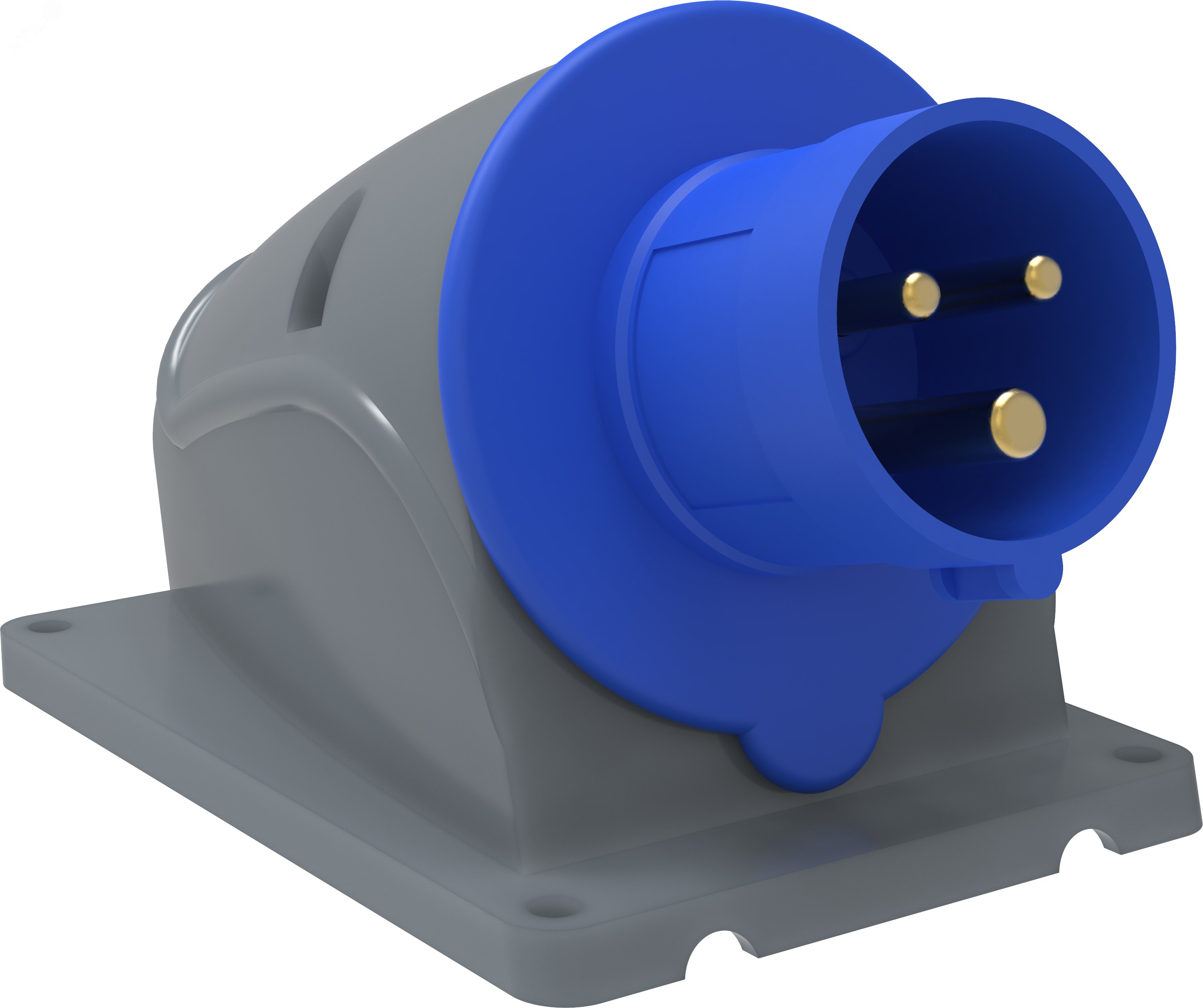 Изображение товара Вилка стационарная ССИ-513 16А 2P+E 220В IP44 MAGNUM IEK