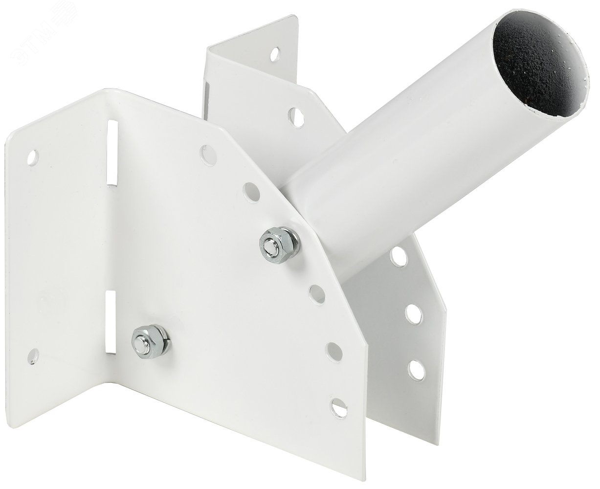 Изображение товара Кронштейн КР-3 D 48мм L 250мм настенный регулируемый белый IEK