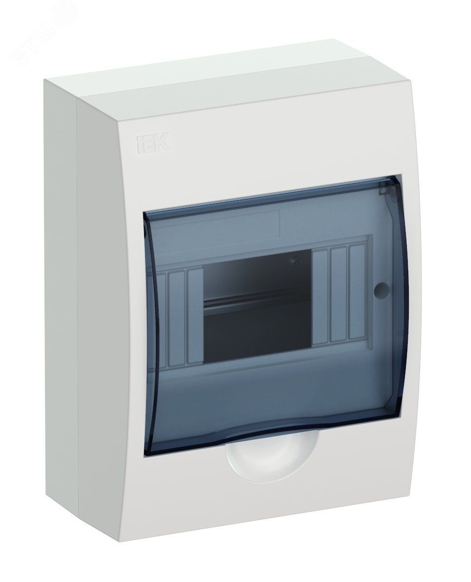Щит распределительный навесной ЩРн-П-6 IP41 пластиковый прозрачная дверь MKP12-N-06-40-20 IEK