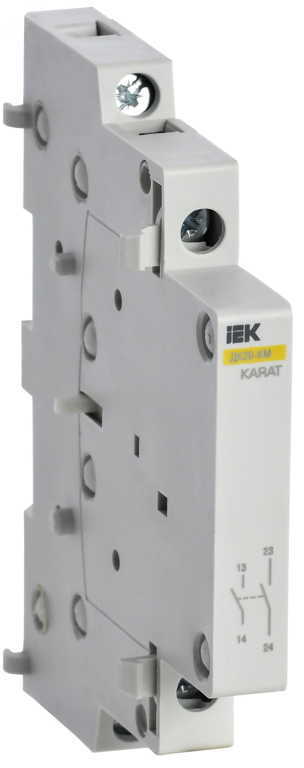 Изображение товара Контакт дополнительный ДК20-КМ 2НО KARAT от IEK