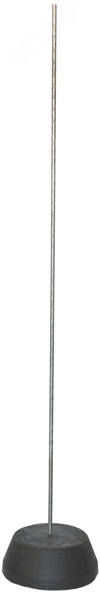 Изображение товара Комплект молниеприемника 3м с бетонным основанием для молниезащиты IEK