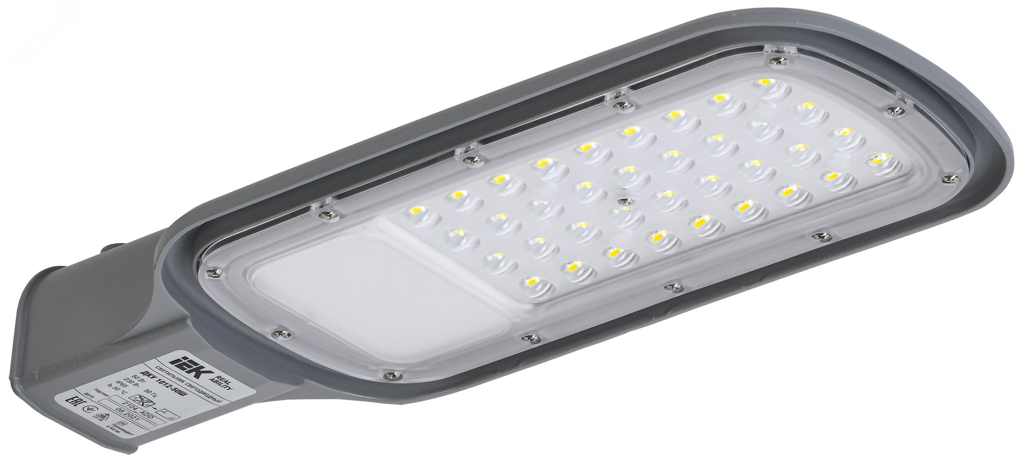 Изображение товара Светильник LED консольный уличный ДКУ 1012-50Ш 5000К IP65 серый (шт)