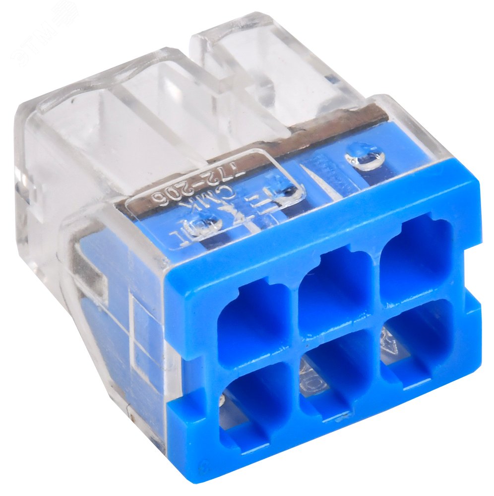 Изображение товара Строительно-монтажная клемма СМК 772-206 (шт)