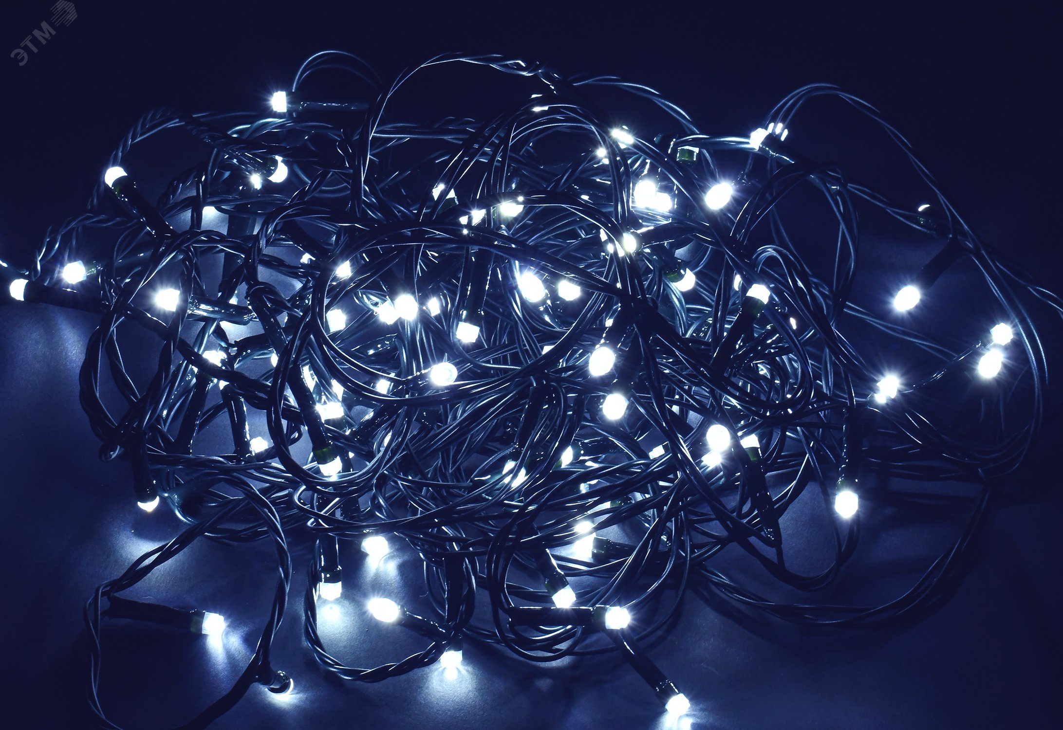 Изображение товара Гирлянда нить 10м 100 светодиодов IEK с холодным светом