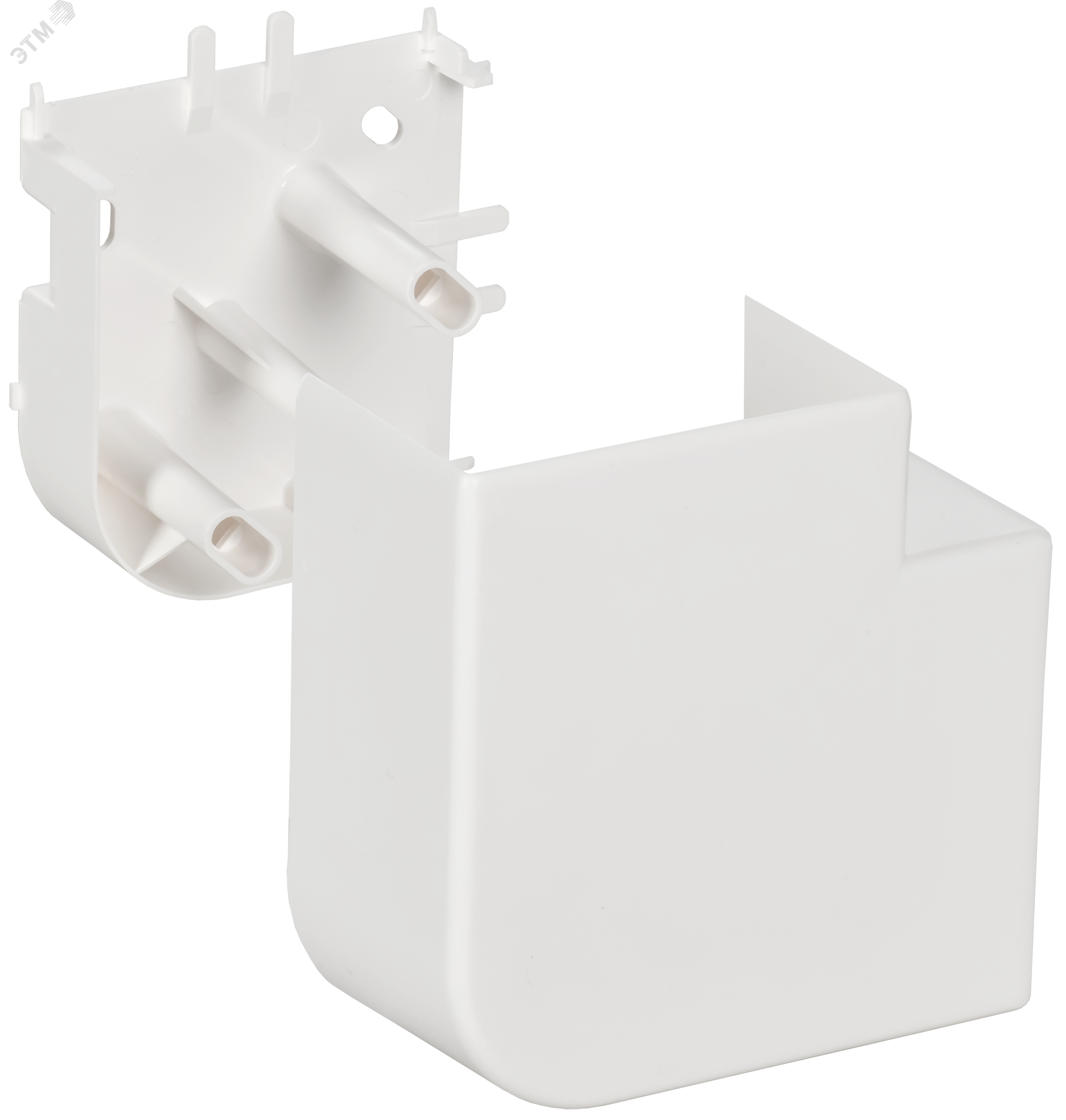 Изображение товара METRA Угол плоский 90 градусов для кабель-канала 85х50мм белый