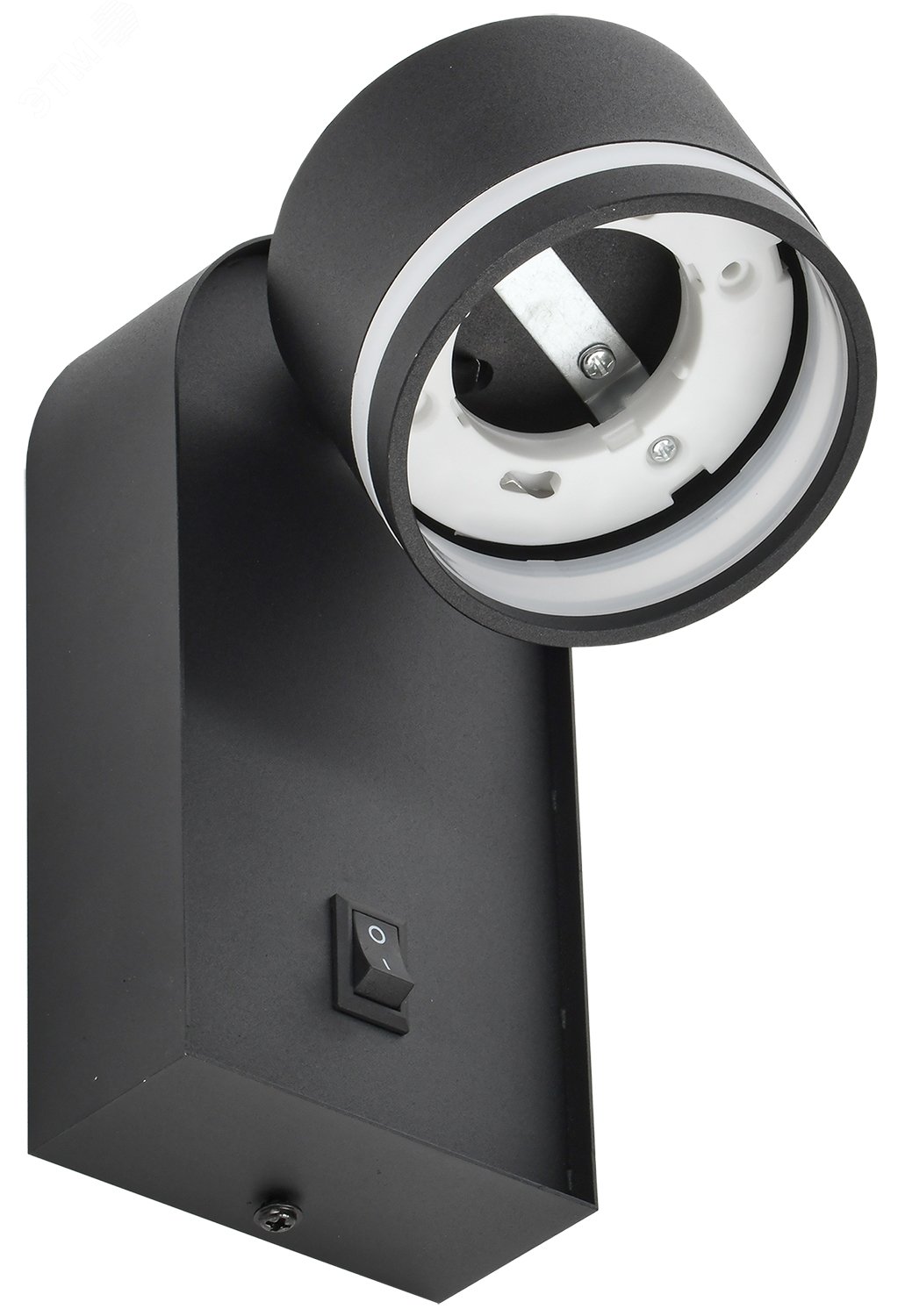 Изображение товара Светильник накладной настенный под лампу GX53 серия IEK 4035 черный