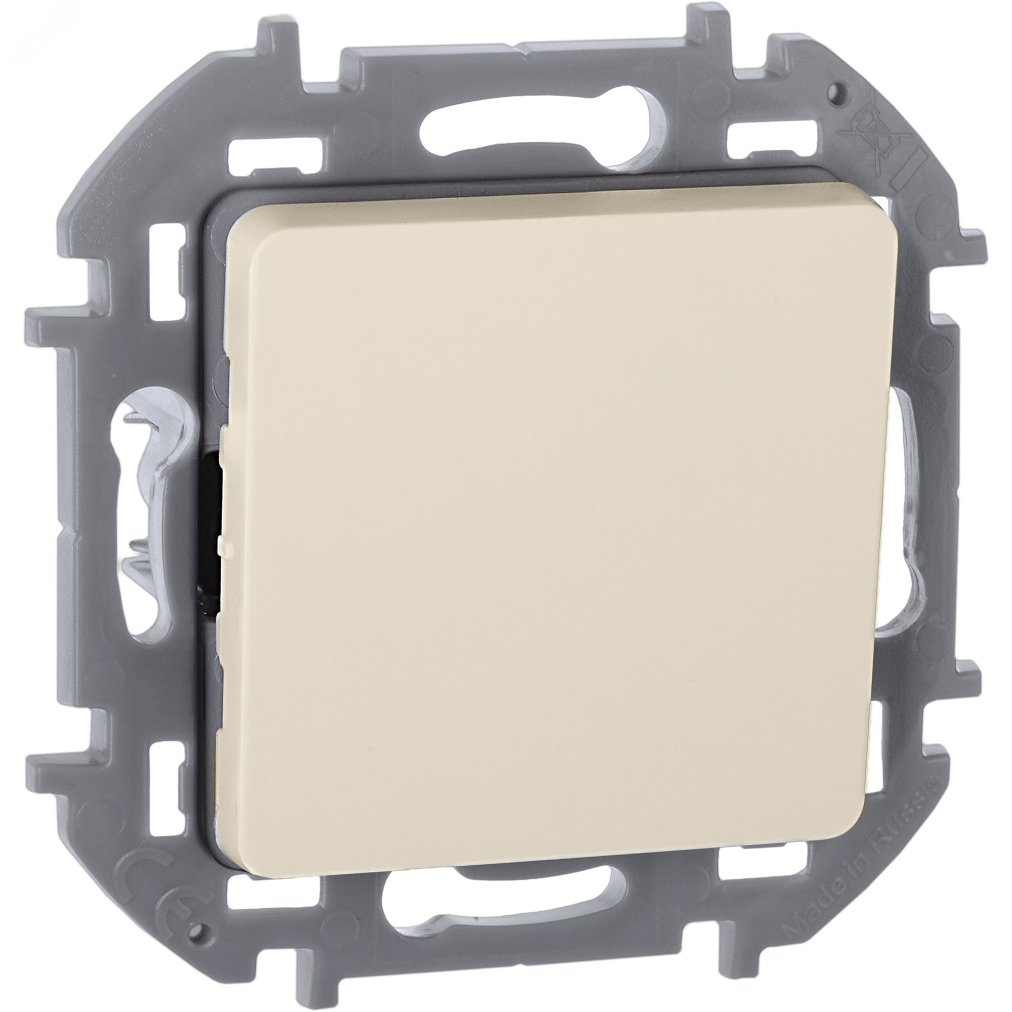 Изображение товара Выключатель 1-клавишный проходной Inspiria 10А слоновая кость