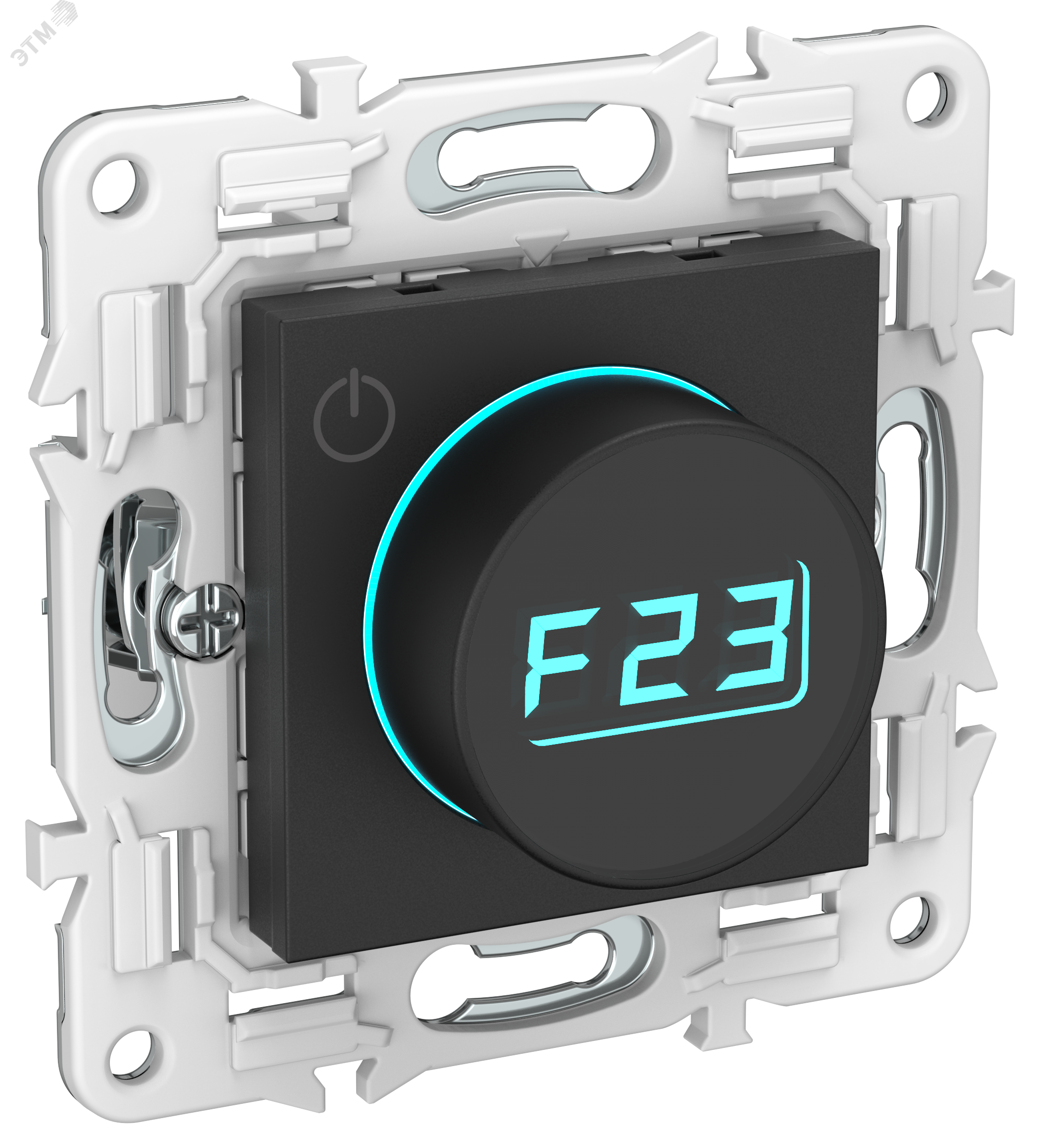 Изображение товара Электронный термостат для теплого пола SKANDY SK-T01Bl черный IEK