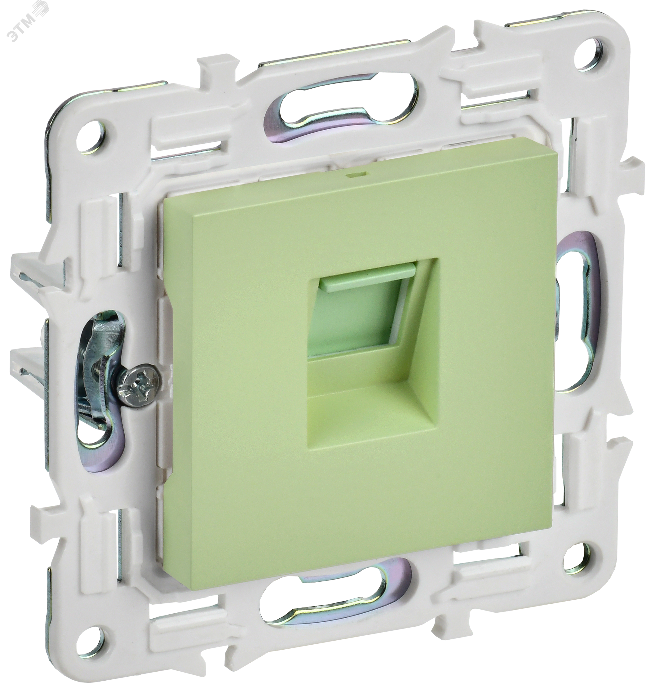 Изображение товара Розетка компьютерная RJ45 SKANDY серия SKANDY IEK мятный IP20