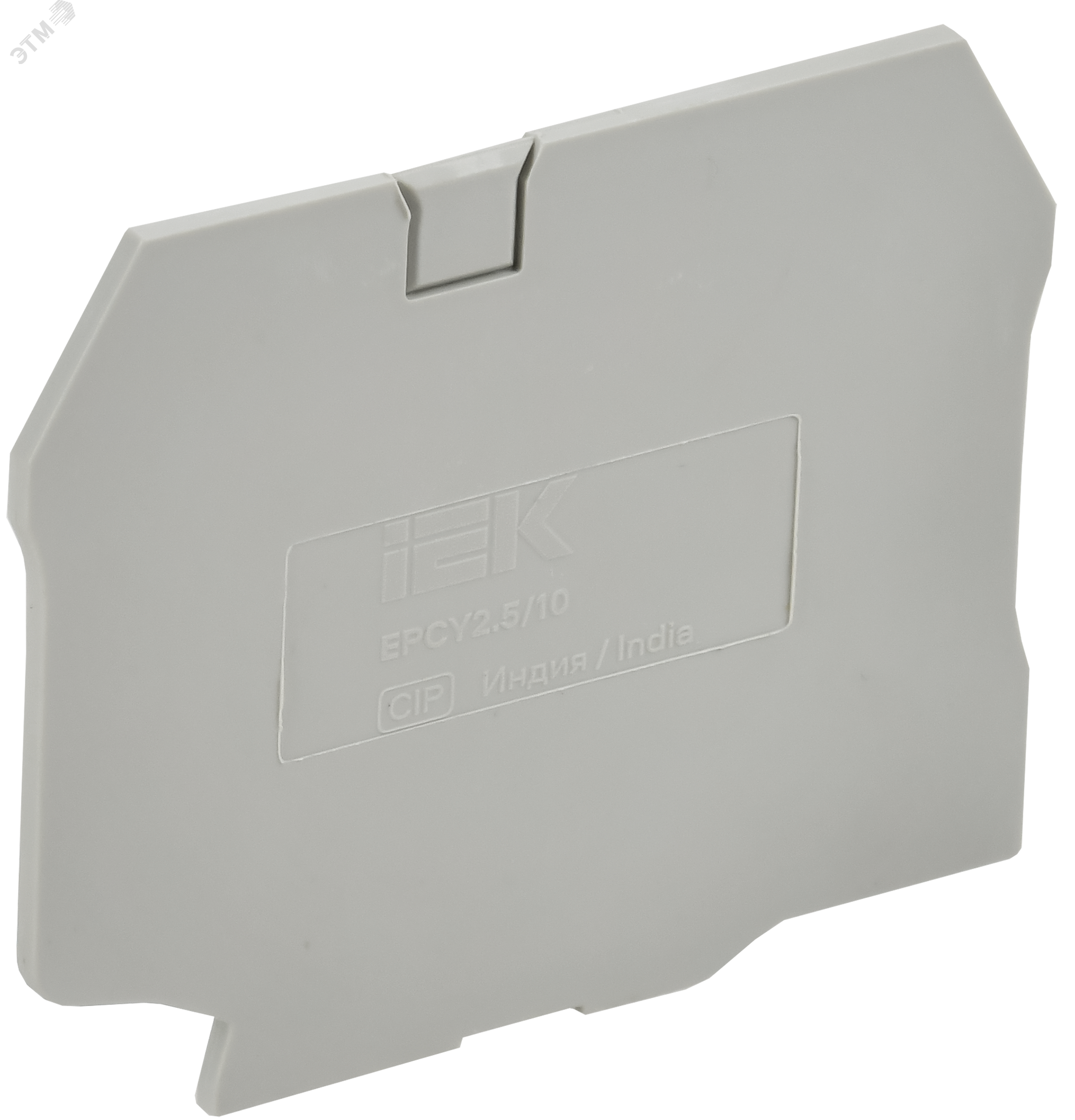 Изображение товара ARMAFIX Заглушка EPCY2.5/10 для колодок клеммных CY2.5-CY10 серая IEK (шт)