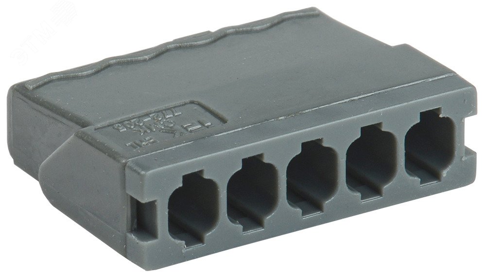 Изображение товара Клемма СМК 772-245 строительно-монтажная с пастой 4 шт/упак