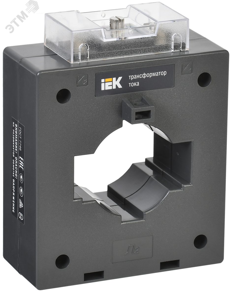 Изображение товара Трансформатор тока ТТИ-60 600/5А 10ВА класс 0,5 IEK