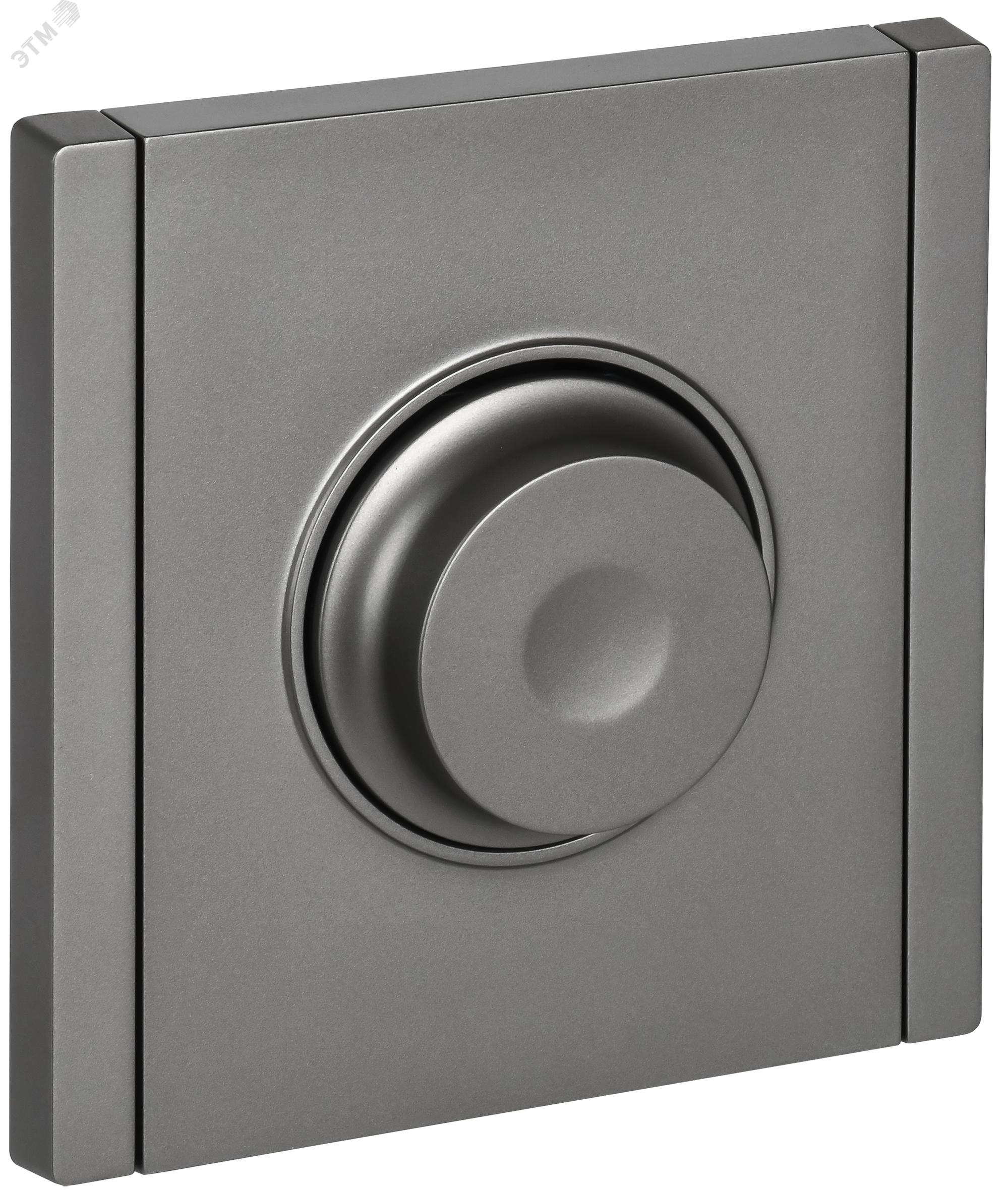 Изображение товара FORTE&PIANO Светорегулятор поворотно-нажимной 600Вт FP554 сталь IEK