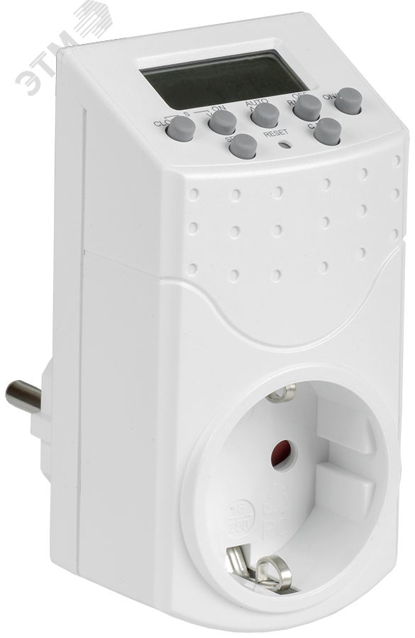 Изображение товара РТЭ-1 Розетка-таймер электр недельный 16А IP20 автоматизация