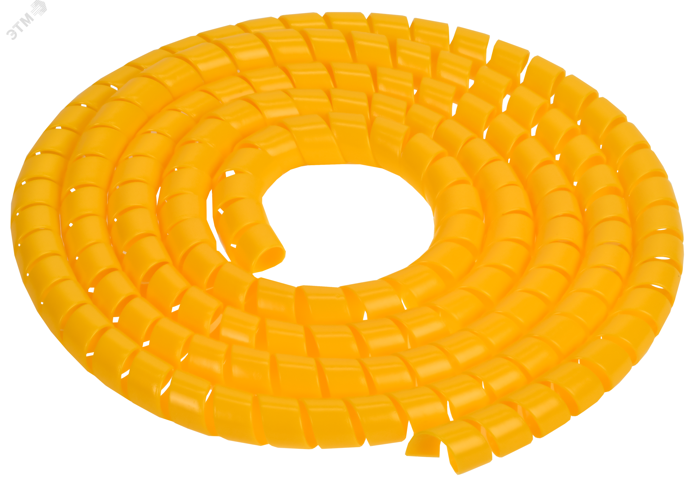 Изображение товара Спираль монтажная СП-16 желтая 2м IEK для кабелей и шлангов