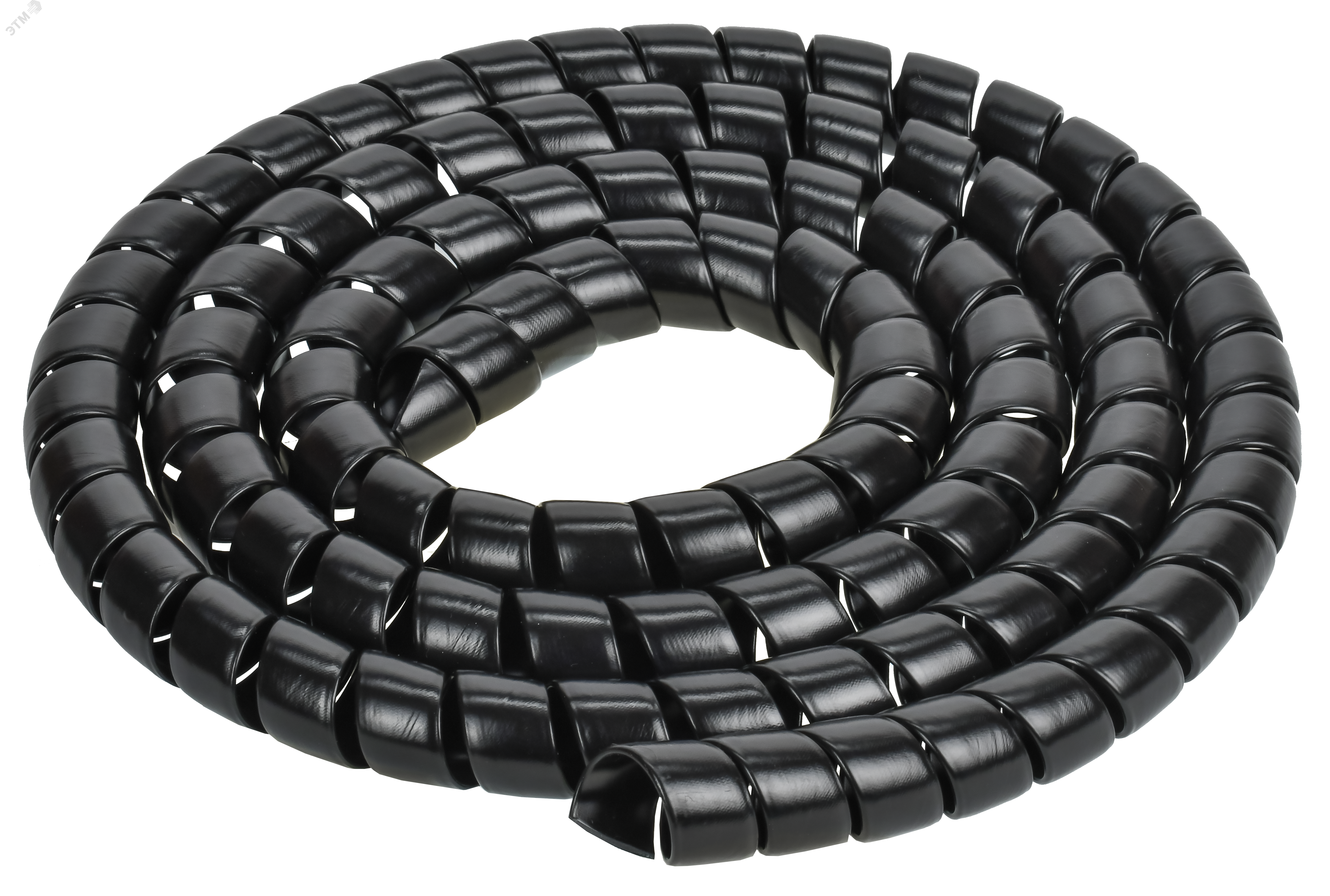 Изображение товара Спираль монтажная СПГ-25 черная (2м/упак) IEK (упак)