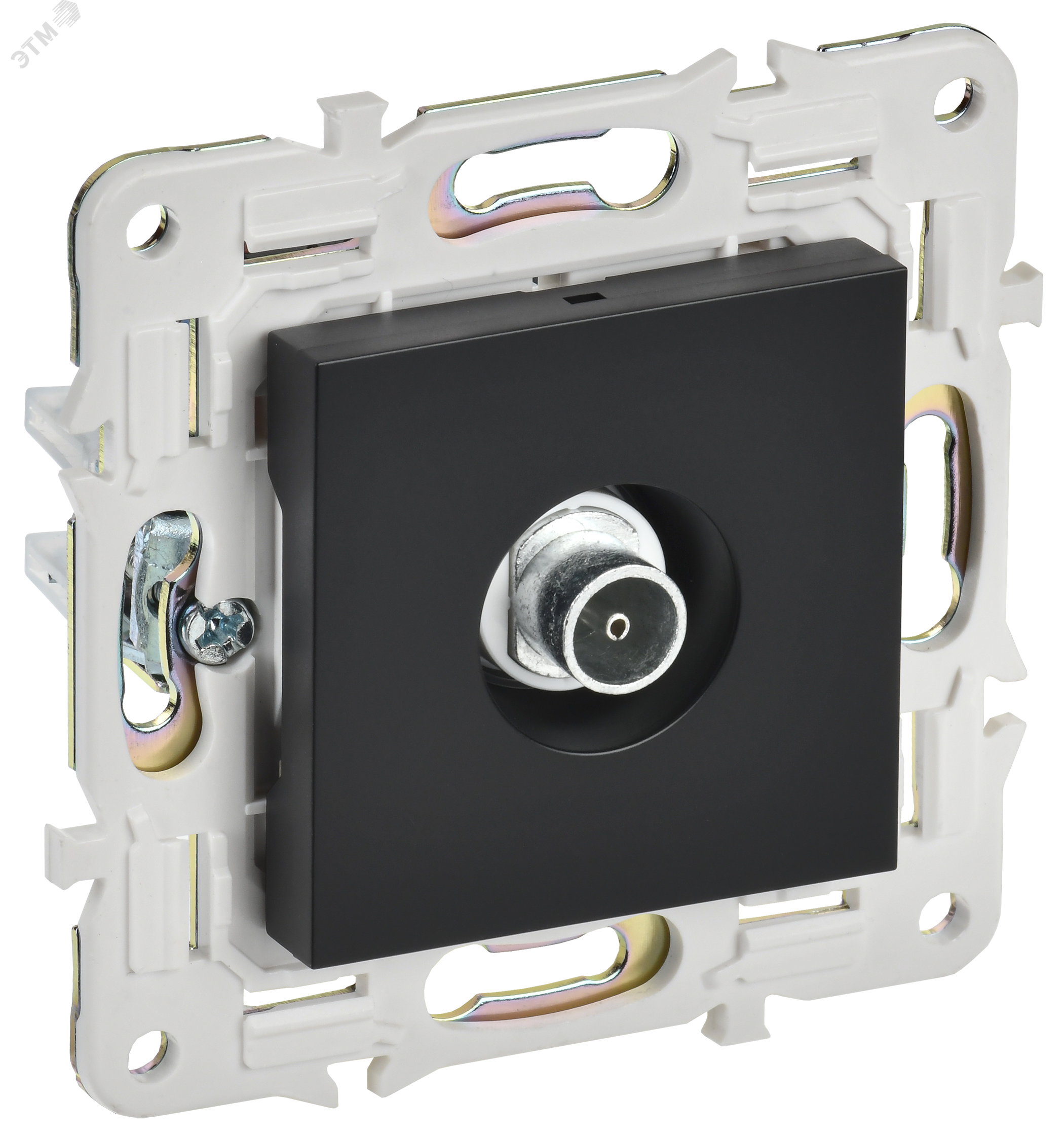 Изображение товара SKANDY Розетка TV оконечная SK-A12Bl черный IEK