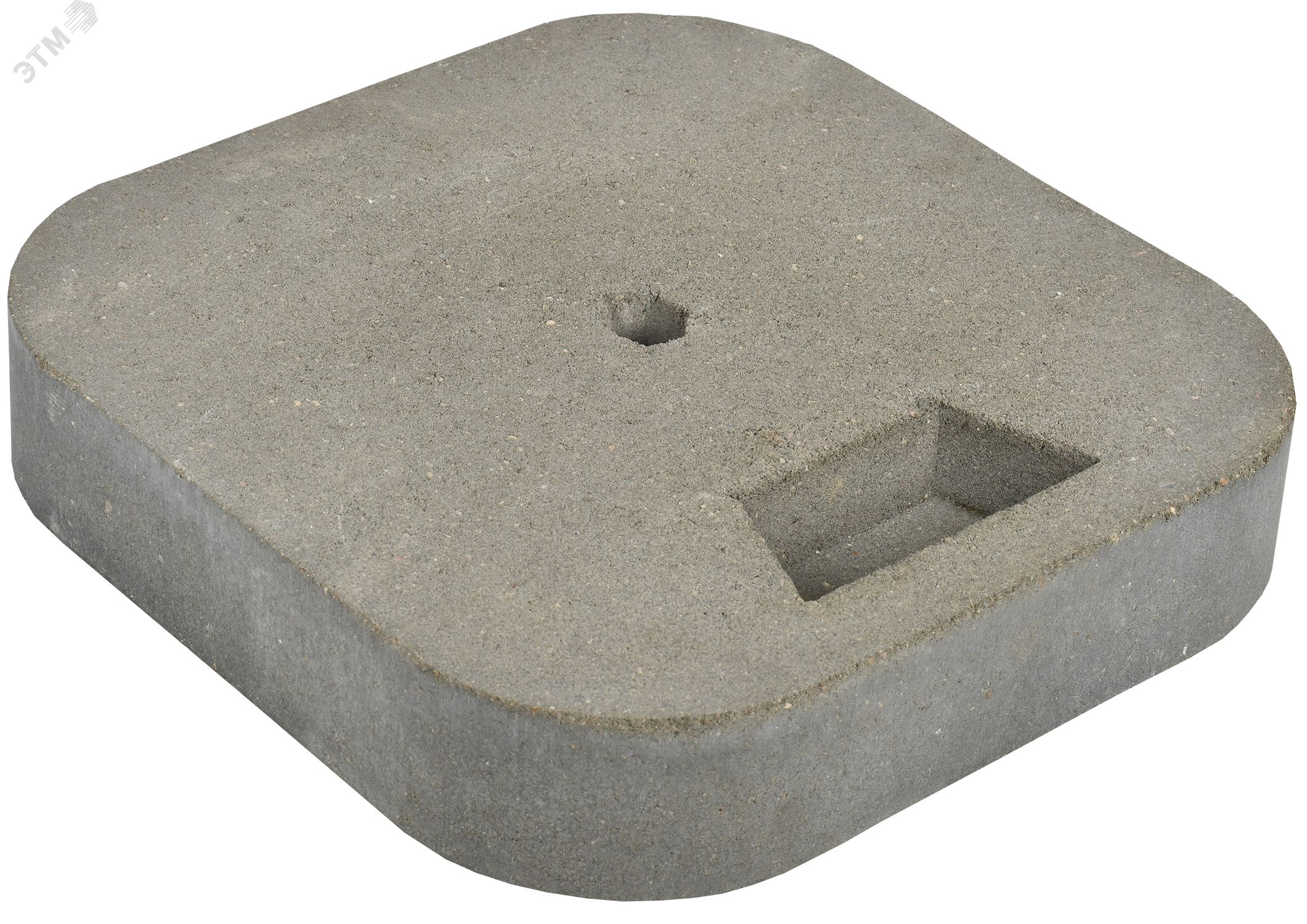 Изображение товара Основание бетонное 400х400х50мм для мачты (шт)