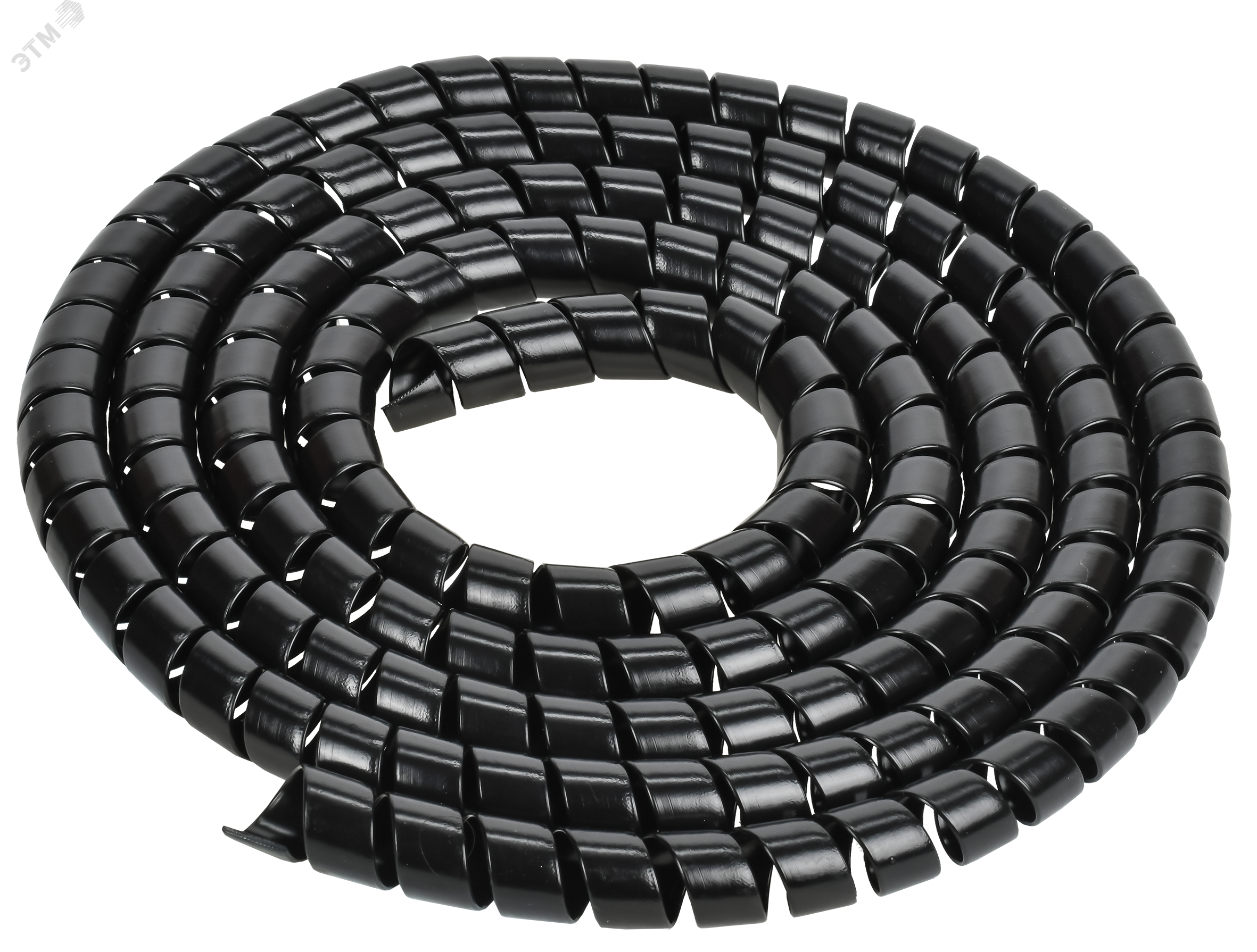 Изображение товара Спираль монтажная СП-16 черная 2м IEK for кабели и шланги