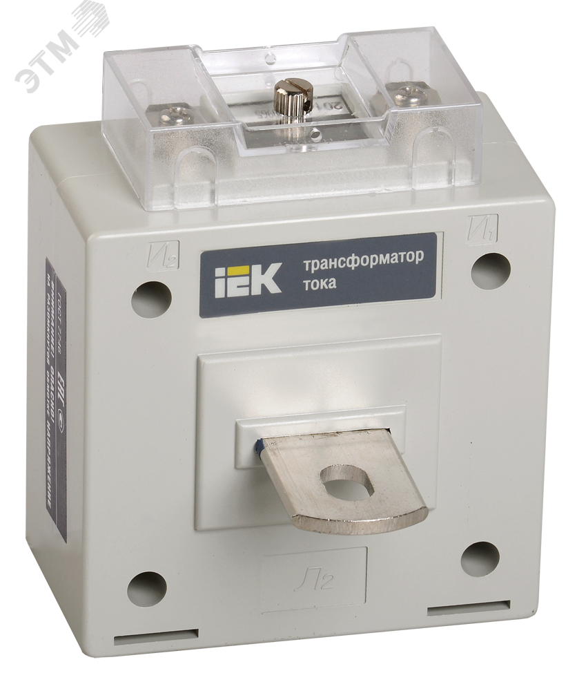 Изображение товара Трансформатор тока ТОП-0,66 50/5А 5ВА класс 0,5 ИЭК для учета электроэнергии