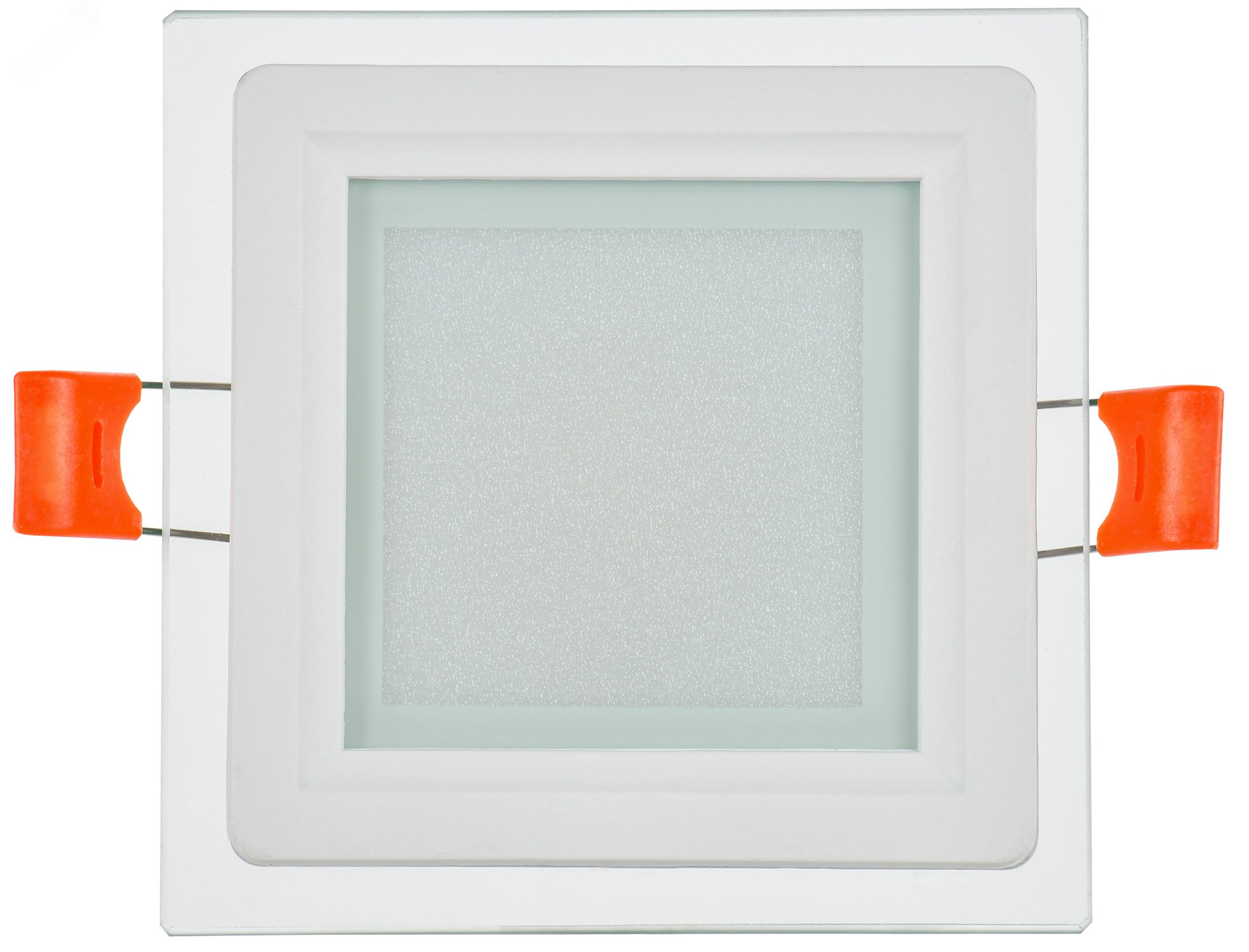 Светильник LED ДВО 1623 со стекл. квадр. 6Вт 4000К IP20 LDVO0-1623-06-4000-K01 IEK - превью