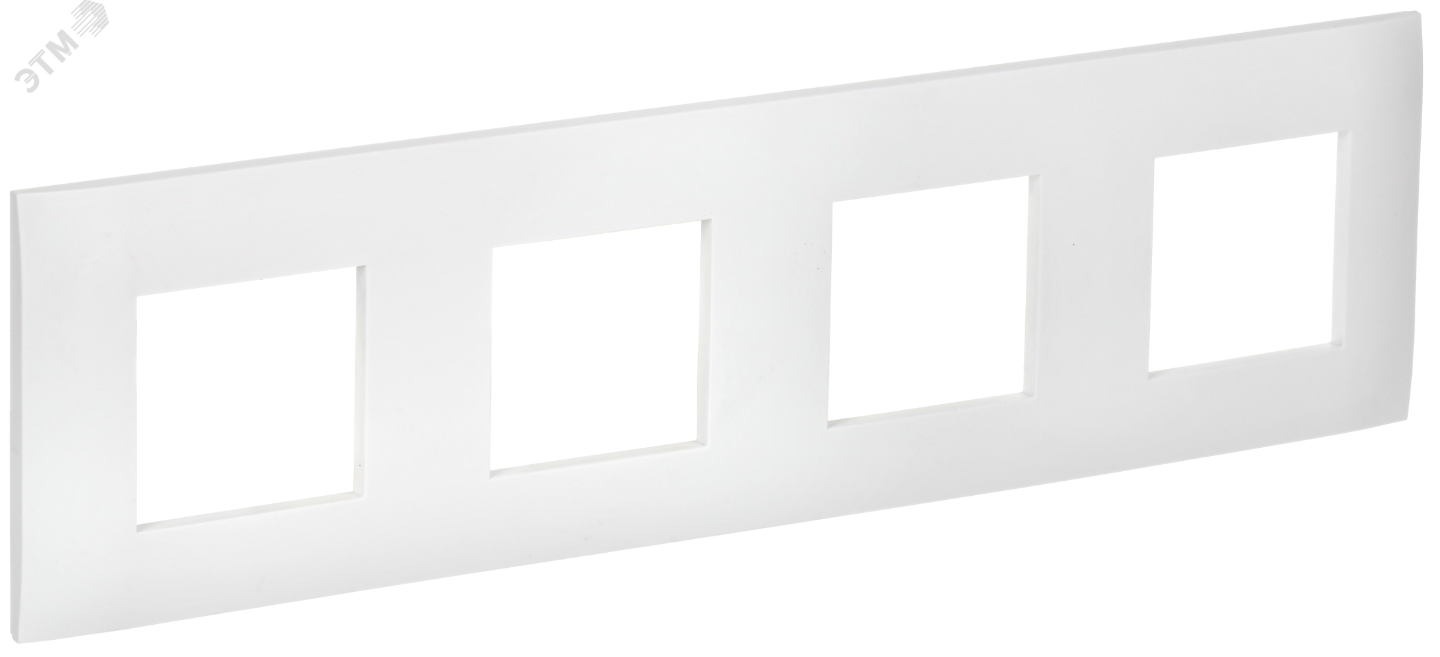Изображение товара SKANDY Рамка 4-местная SK-F04W белая универсальная для электроустановок