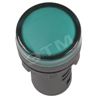 Изображение товара Лампа AD16DS LED матрица d16мм зеленый 24В AC/DC (шт)