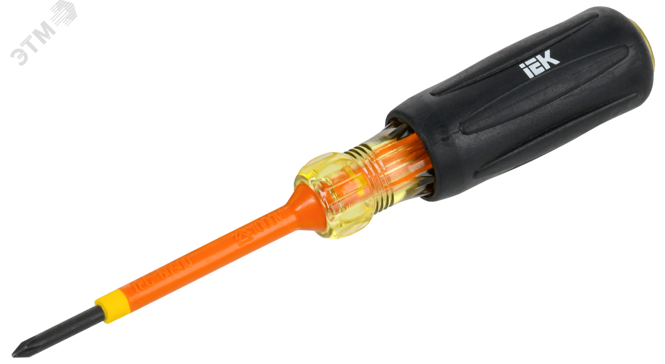 Изображение товара Диэлектрическая отвертка PH0х60 Т3 серии ARMA2L 5 от IEK
