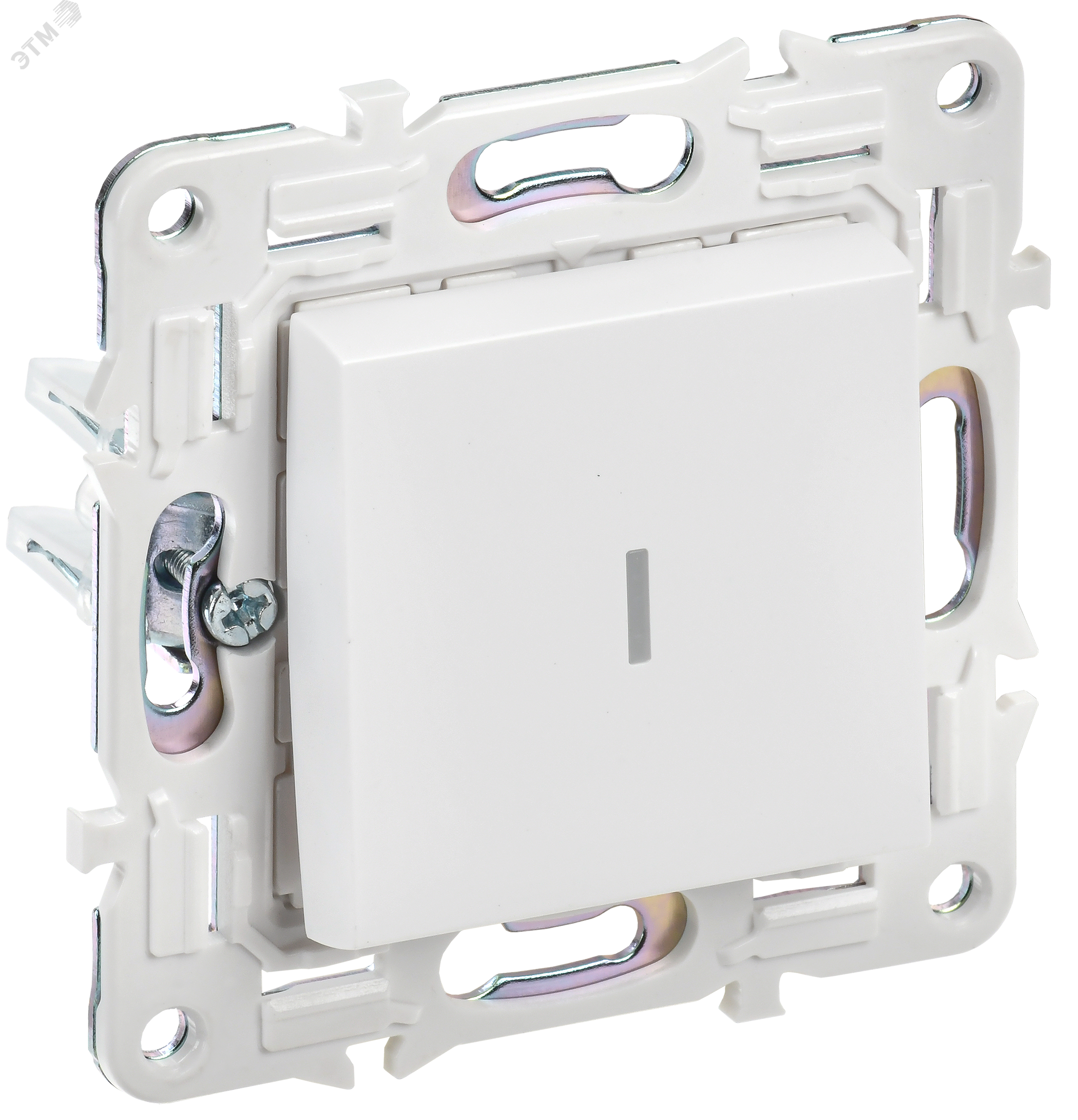 Изображение товара Выключатель с индикацией 1-клавишный SKANDY SK-V07W белый 220 В